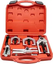 Car Ball Joints 5pcs Front End Suspension Service Ball Joint Separator Tie Rod End Kit Pitman Arm Puller Ball Joint Assembly