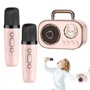 Portable Karaoke Machine Wireless Speaker with Microphone pretty well