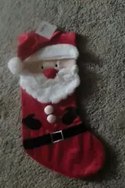 Hobby Lobby Santa Claus Christmas Stocking NWT