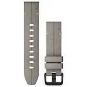 Garmin QuickFit 20 Watch Band - Shale Grey Suede Leather