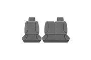 For Hyundai Staria Load US VAN 2021-On TRADIES Heavy Duty Grey Canvas Front Seat Covers