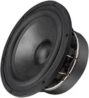 PMGMZPGPMA 1 Piece E6.5 6.5'' High Performance Midwoofer Speaker Driver Cone Aluminum Frame 8ohm/60W OD=174mm Bookshelf Stereo