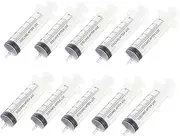 Cooking Spice Injection Tube Plastic Needleless for Liquid Extraction Measurement 30ml 30pcs Set Scale