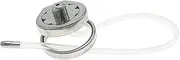 Thickened Flat Chastity Lock with Extra Long Hollow Urethral Catheter Men's Metal Penis Cage Urethral Sound Bondage Set Chastity Device Sex Toy