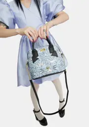 [Betsey Johnson] Kitty Kitsch PVC Dome Crossbody Bag