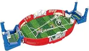 Table Football Game,Creative Soccer Table Games - 2-Player Tabletop Football Game Toy for Adults Children Parties, Friends Gatherings