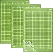 8.5"x12" Cutting Mat for Cricut Joy Xtra (StandardGrip), 3pcs Adhesive Cutting Mats Reusable Standard Grip Machine Mat Replacement Compatible with Cricut Joy Extra Accessories (Green)
