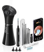 Ear Wax Removal Kit with Camera – Ear Cleaner Tool for Safe & Effective Ear Care – Includes Ear Camera for Visual Inspection & Gentle Ear Irrigation System – Complete Ear Cleaning Solution