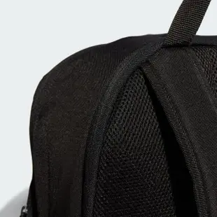 【adidas 愛迪達】後背包 運動包 書包 旅行包 登山 三葉草 BACKPACK 黑 IM1138