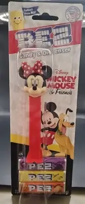 Minnie Mouse Mickey Mouse & Friends New PEZ dispenser & Candy USA