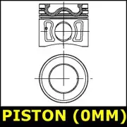 Piston Fits PEUGEOT BOXER Opt2/2 No Oversize 2.2 000381KP