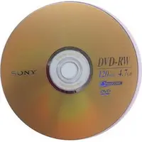 在飛比找蝦皮購物優惠-索尼 SONY DVD-RW 4.7GB 可覆寫燒錄片 最高