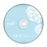 在飛比找Yahoo!奇摩拍賣優惠-E-books 晶鑽版 52X CD-R 50片桶