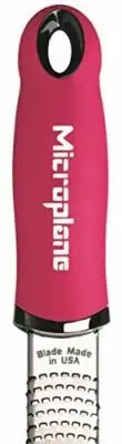 Microplane grater Premium fine grater Zester, colour hot pink