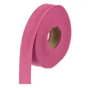 1 Inch Double Fold Bias Tape Continuous Bulk Bias Tape Rose Red 10 Yards