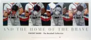 DWIGHT BAIRD Home Of The Brave 16" x 40" Poster 1994 Outsider Art