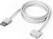 HCHNH Charger for Waterpik ION Cordless, Magnetic USB Charging Cable Compatible with Waterpik Professional Cordless Water Flosser Model WF-12CD010-1 & WF-12CD012-4