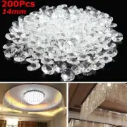 Octagonal Beads Pendant Living Room 14mm Ball Furnishing Glass Living room