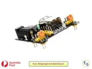 MB102 Breadboard 5V/3.3V Power Supply Module Black