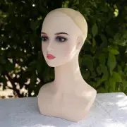 Female Mannequin Head Wig Display Stand Stable Professional Storage Hat Rack for