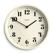 Newgate Number Four Wall Clock Matte Linen White