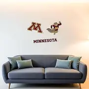 Desert Cactus University of Minnesota Duluth WallStix Bulldogs UMD Champ Removable Wall Sticker 11x17 Vinyl Decal Indoor Outdoor Use (Design A)