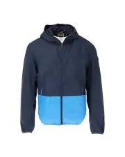 Colmar Men's Lightweight Water Resistant Jacket with Hood - Jackets - Blue