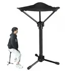 Adjustable Portable Tripod Stool Folding Chair Camping Equipment