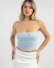 Ava And Ever Chad Lace Tube Top