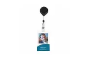 Rexel Retract ID Card Holder with Strap Lock & Nylon Cord
