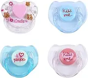 Daseeme 1 Pcs Reborn Doll Supplies Pacifier Reborns Baby Dolls Accessories Random Color
