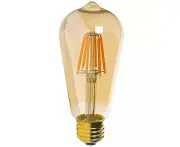 Good filament bulb brown 4W retro tungsten bulb pacifier bulb e27 bulb