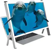 21 Inch 3D Screen Glass Game Video Display Glass HD Blu-Ray Glass, 3D HD Mobile Video Amplifier