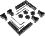 4.5" 90-Degree Precision Positioning Squares Setup Blocks Laser-Etched Scales