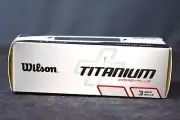 Wilson Titanium CORE + PLUS Golf Balls, White - New Old Stock