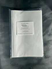 Williams Sonoma Pre-Cut Parchment Paper Half Sheet Set 50 Baking 12 x 16 White