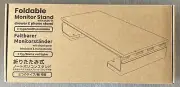 Foldable Computer Monitor Stand Riser With Storage Drawer & Phone Stand Unopened