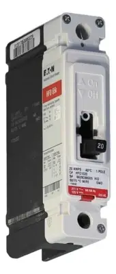 HFD1020 Cutler-Hammer Signle Pole 65k Rated Circuit Breaker