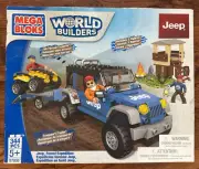 Mega Bloks Jeep Forest Expedition World Builders Set #97806 NEW - Damaged Box
