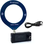 Rechargeable Mini SI4732 Radio All Band Receiver Loop Antenna LSB USB AM FM