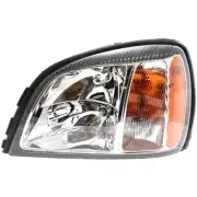 Headlight For 2004-2005 Cadillac DeVille Driver Side Chrome Housing Clear Lens