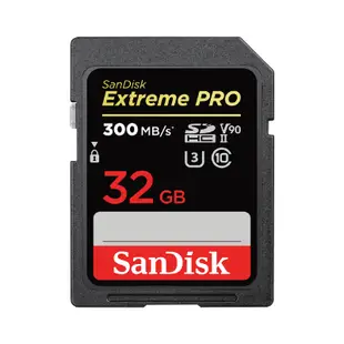 SanDisk Extreme PRO UHS-II 300MB SDHC 記憶卡 32GB SDSDXDK-032G-GN4IN 香港行貨