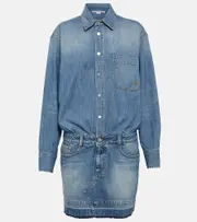 [Stella McCartney] Stella McCartney Denim shirt dress AU 12 blue