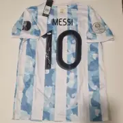 LIONEL MESSI HAND SIGNED ARGENTINA COPA AMERICA JERSEY BECKETTS COA