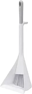 Fenteer Children Cleaning Broom Dustpan Set Toddlers Cleaning Toy Little Housekeeping Helper Pretend Play Toy for Girls Preschoolers , Gray