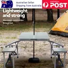 Folding Camp Table with 4 Chairs Set Portable Aluminium Camping Picnic Beach BBQ