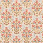 Quilting Patchwork Fabric TILDA Windy Days Breeze Coral 50x55cm FQ