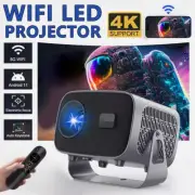 5G Smart LED Mini Projector Android & IOS Bluetooth 4K WiFi Home Theater 1080P