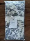 POTTERY BARN Sorrel Toile Organic Cotton Napkins - Set of 4-Indigo-NWT