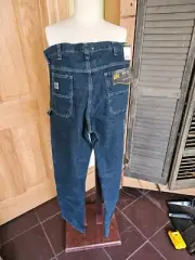 Lee Men's Straight Leg Loose Fit Cargo Carpenter 100% Cotton Denim Jeans 2887991